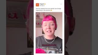 Nope. "Gender season" is NOT a thing.