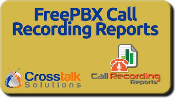 FreePBX Call Recording Reports