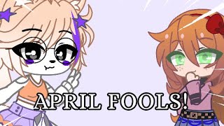 April Fools day with Elizabeth || Gacha Club FNaF || Short