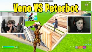 Veno VS Peterbot 1v1 Buildfights! #fortnite