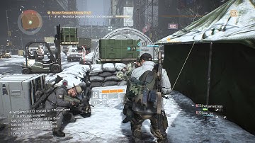 The Division Side Mission Event Bounty Sergeant Mosely Gameplay