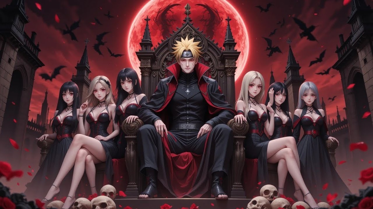 Crimson Eclipse: What If Naruto Became the No Life King, Kurama's Vessel & Built a Harem in Hellsing