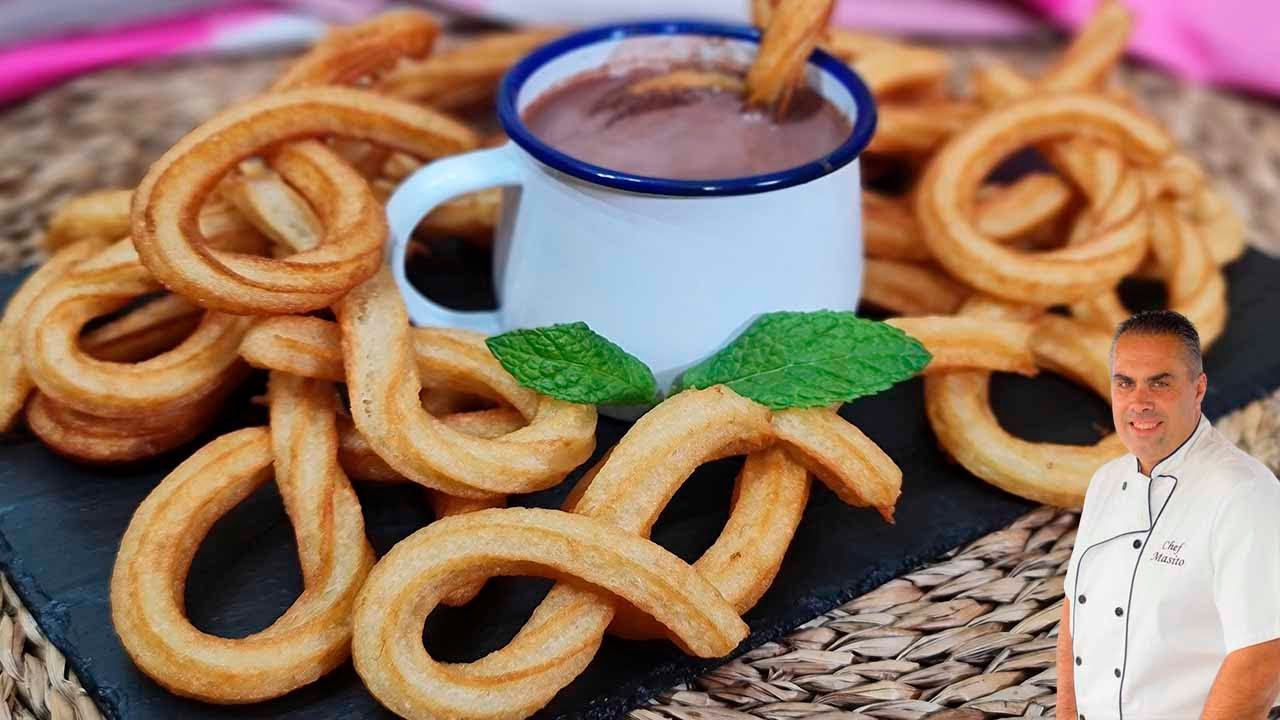 CHURROS CASEROS y todos los TRUCOS  para que te salgan PERFECTOS y ademas NO EXPLOTAN
