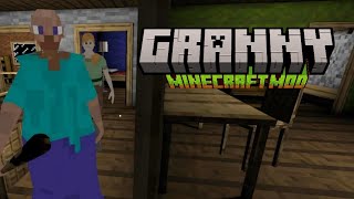 Playing as Granny horror minecraft menu mod #granny #horror #minecraft #viral  screenshot 1