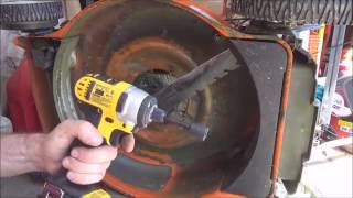 Lawn mower Blade sharpening & Balancing