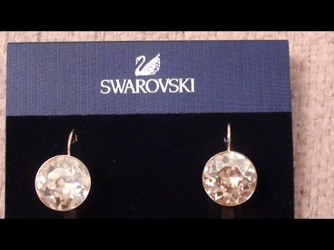 Swarovski Earrings, Bella Yellow Crystal Drops from Macy's