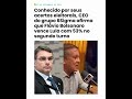 CEO do grupo 6Sigma afirma que Flávio Bolsonaro vence Lula com 53% no segundo turno