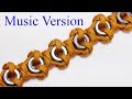 Hex Nut Paracord Bracelet (Music Version)