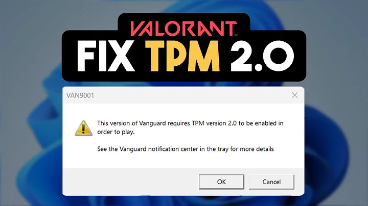 How to Fix Valorant TPM 2.0 Without BIOS (VAN9001 Windows 11 Fix)