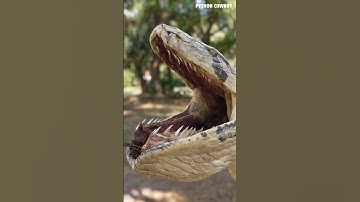 BITTEN By a 17-Foot Python in the Everglades!