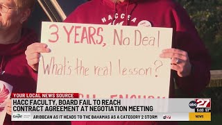 HACC faculty, board fail to reach contract agreement