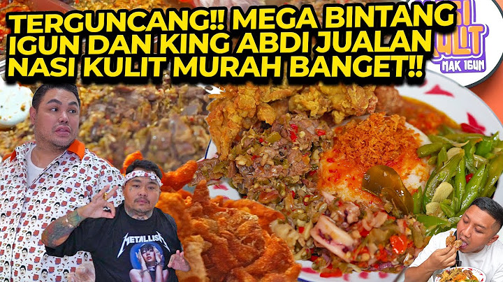SHAKED!! MEGA BINTANG IGUN AND KING ABDI SELL RICE SKINS VERY CHEAP!!