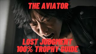 The Aviator - Lost Judgment 100% Trophy Guide