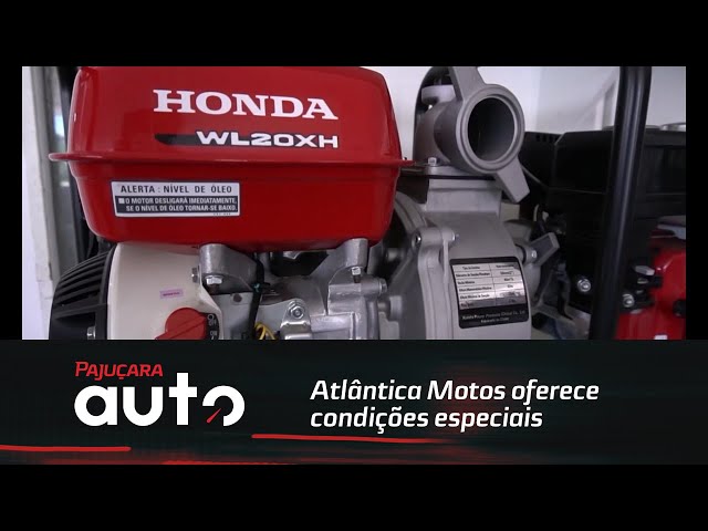 Atlântica Motos oferece condições especiais em toda a linha Honda