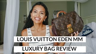 Louis Vuitton, Bags, Louis Vuitton Eden Pm Camel Monogram Shoulder Bag  Handbag