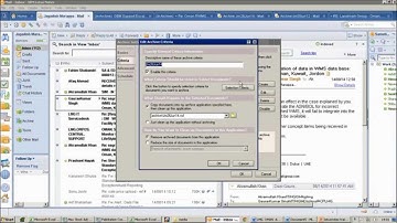 Lotusnotes Training: How To Schedule Auto Archiving With Captions