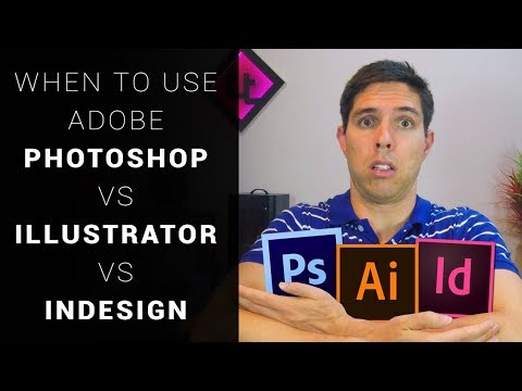Video: Care este mai bun InDesign sau ilustrator?