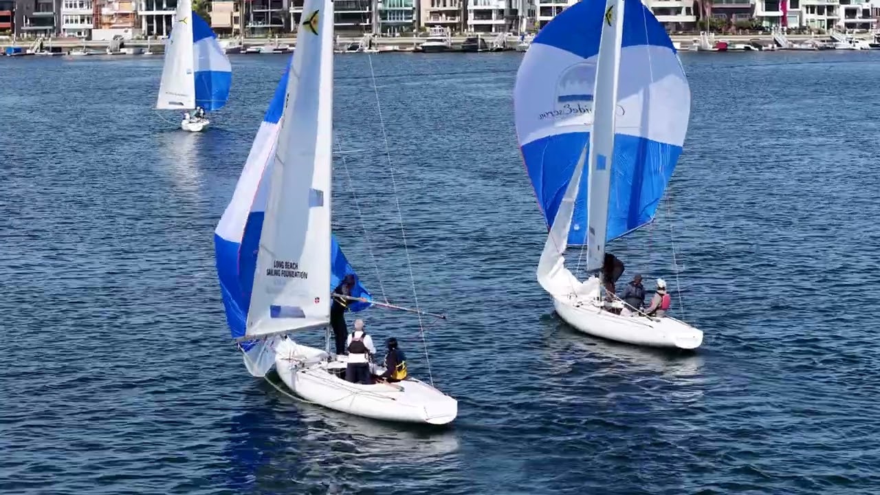 ⁣2026 Saturday Soling Regatta 2   Race 4 weather mark