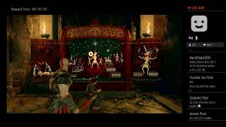 Live playing god ofwar -