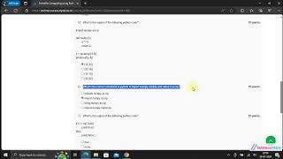 NPTEL Swayam Scientific Computing using Python Week2 Assignment 2 Solution