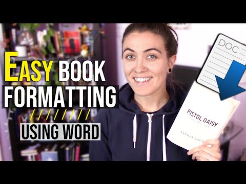 HOW TO FORMAT A BOOK IN WORD 📚 basic novel formatting using microsoft word