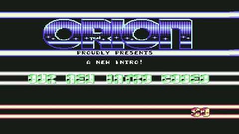 Orion New Intro   ! Commodore 64 (C64)
