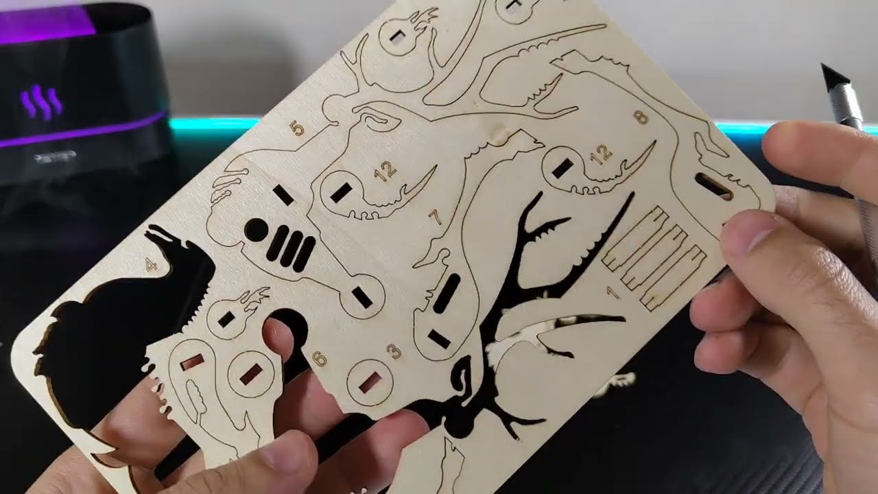 Broke one part🥲 3d Puzzle DIY