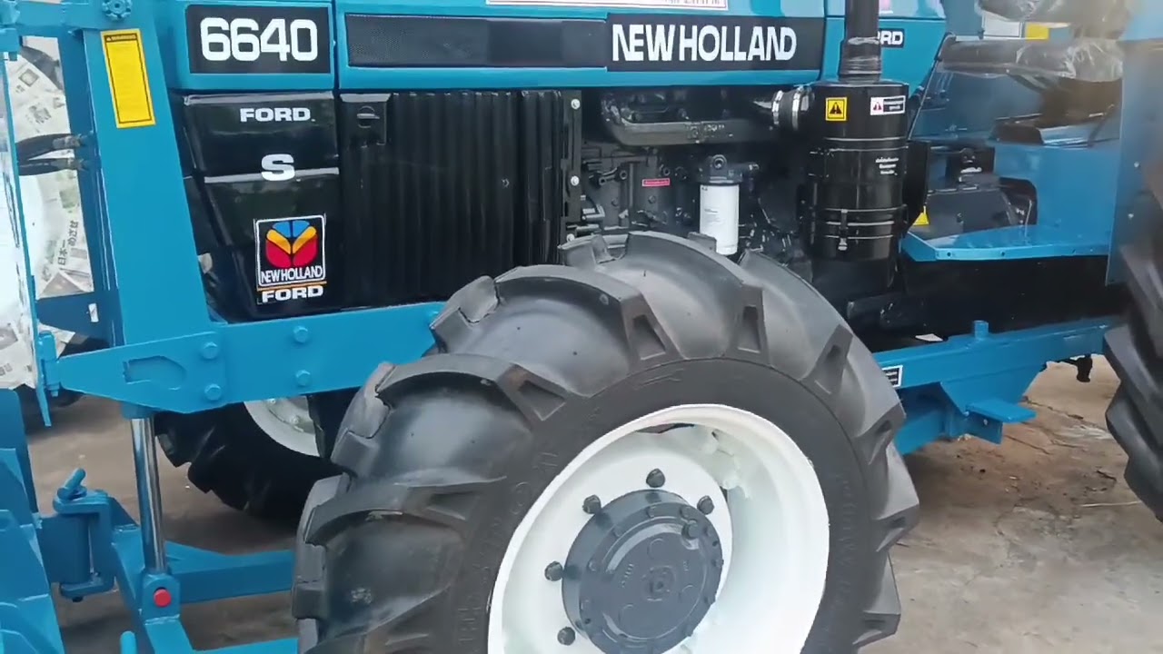 ขายรถไถฟอร์ด6640คานนิว สองเพลา เล่มทะเบียนพร้อมโอน มีรายการเช็คดังนี้