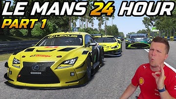 24 Hours Of Le Mans - Le Mans Ultimate (Part 1)