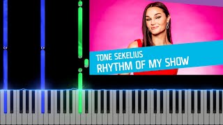 Video thumbnail of "Rhythm of My Show - Tone Sekelius | Piano Tutorial"