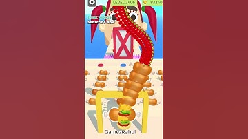 Sandwich Runner 🥗 🥖 All Levels  Gameplay 🎮 Walkthrough Android, iOS  Ep - 2148 Level - 2406