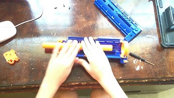 How to mod the retaliator barrel |NERF