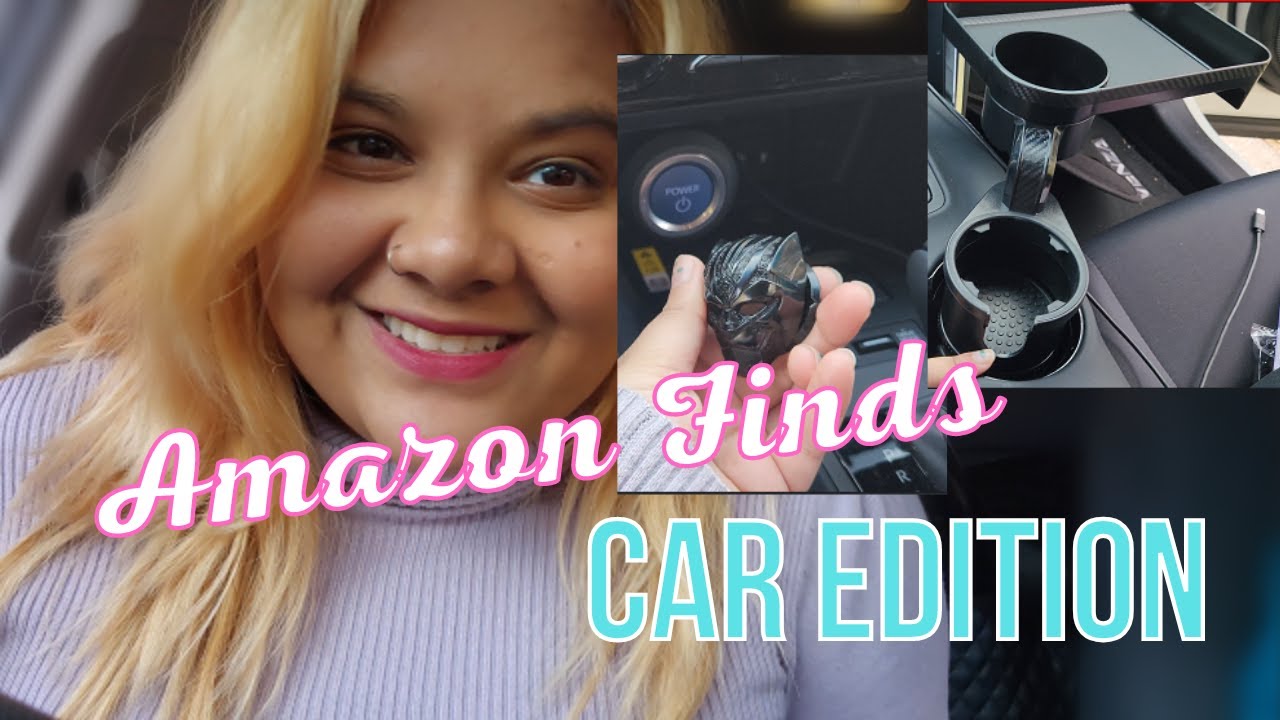 Cute, Functional and Aesthetic Amazon Car Accessory Finds Great for