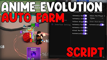 [🎃HALLOWEEN] Anime Evolution OP Script Auto Farm, Rank Up & MORE - Roblox 2025