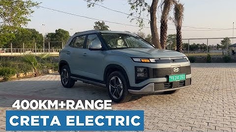 2025 Hyundai Creta Electric Long Range 51.4Kwh Detailed Review with Drive Impressions|creta Electric