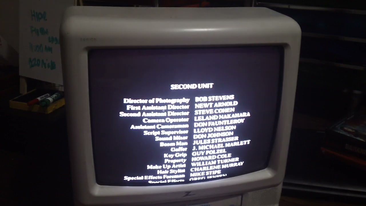 Closing Down To The Goonies 2000 VHS