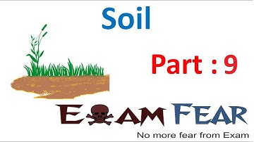 Biology Soil Part 9 (Moisture in Soil) Class 7 VII