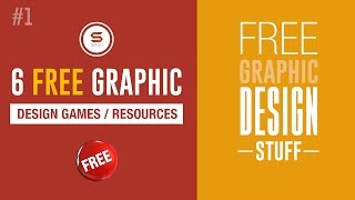 6 GRAPHIC DESIGNER FREEBIES AND DESIGN RELATED GAMES Ep1 screenshot 1