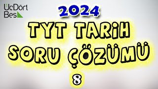 8) Beylikten Devlete Osmanlı Kuruluş Dönemi Soru Çözümü - TYT MSÜ Tarih 2024