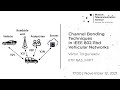 Viktor Torgunakov - Channel Bonding Techniques in IEEE 802.11bd Vehicular Networks