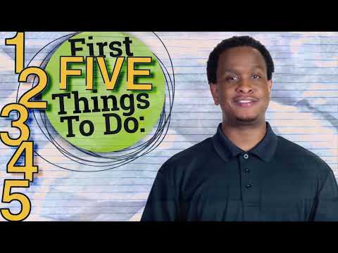 The First Five Things an SRO Should Do