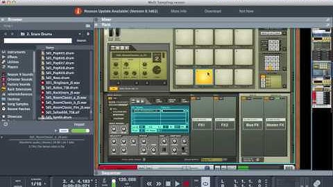 Multi Sampling Drums Kong in Reason