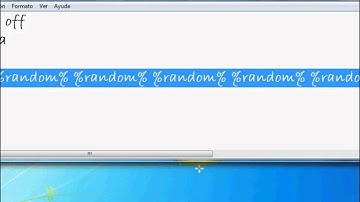 EFECTO MATRIX EN BATCH .wmv