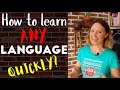 How to learn ANY language QUICKLY? 5 simple tips from a polyglot