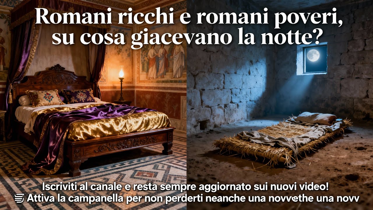 Romani Ricchi “Romani ricchi e romani poveri, su cosa giacevano la notte?“. - YouTube