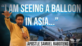 AIRPLANE CRASH PROPHECY WITH APOSTLE SAMUEL RABOTENG