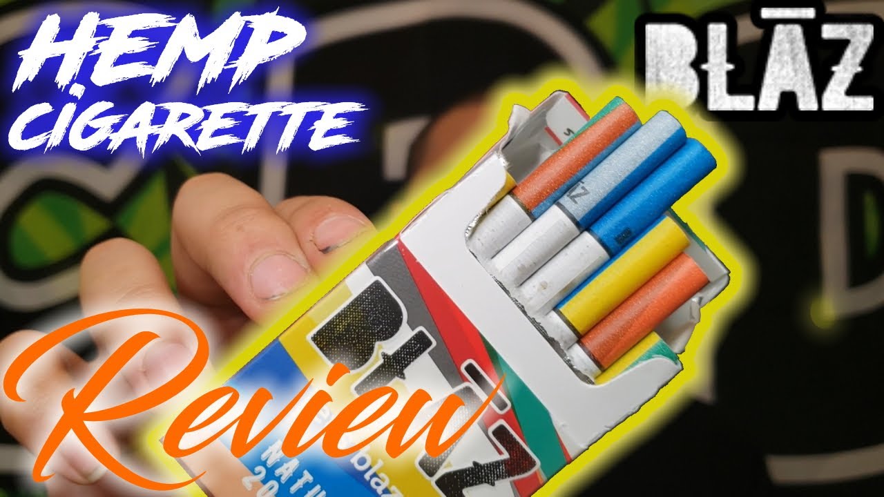 I LOVE These Hemp Cigarettes!! BLAZ Hemp Cigarette Review