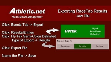 Uploading RaceTab Results to Athletic.net - Cross Country