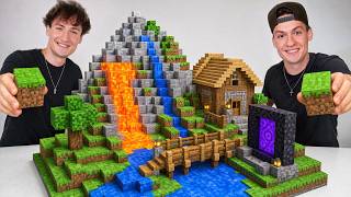 I Built Minecraft In Real Life!