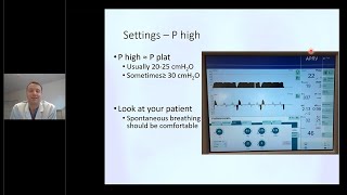 Airway pressure release ventilation (APRV): Dr. Niklas Larsson